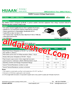 SMDJ7.5A-3型号图片