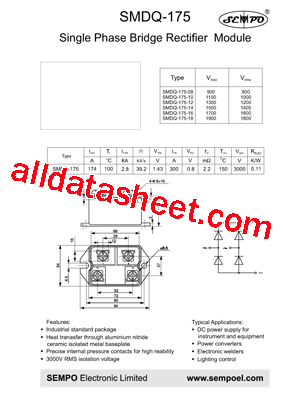 SMDQ-175-10型号图片