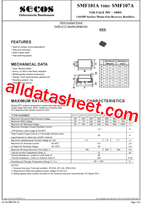 SMF105A型号图片