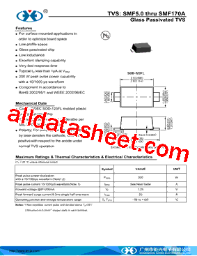 SMF15A型号图片