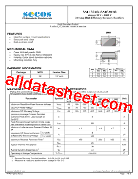 SMF307B型号图片
