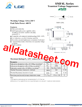 SMF4L43A型号图片