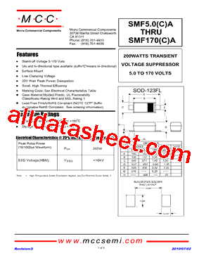 SMF8.5A-TP型号图片