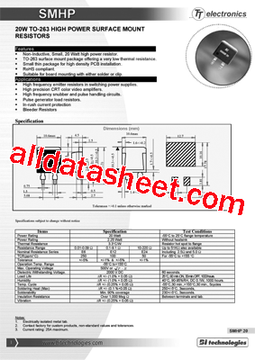 SMHP20600FT13型号图片