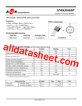 SMK0460P-1型号图片