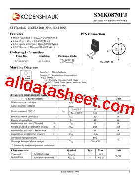 SMK0870FJ型号图片