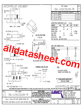 SML-LX0603SUGW-TR型号图片