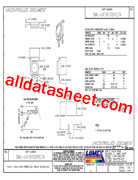 SML-LX1610SYC+A型号图片