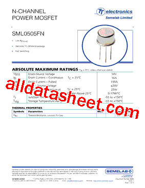 SML0505FN型号图片