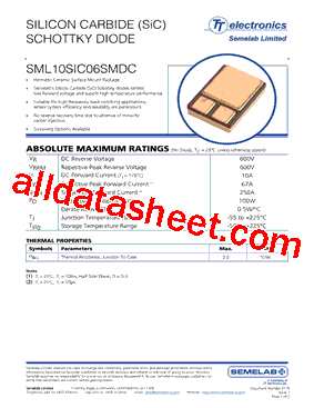 SML10SIC06SMDC型号图片