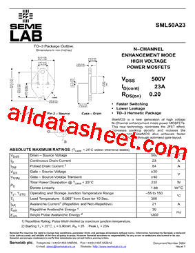 SML50A23型号图片