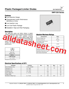 SMP1330-040LF型号图片