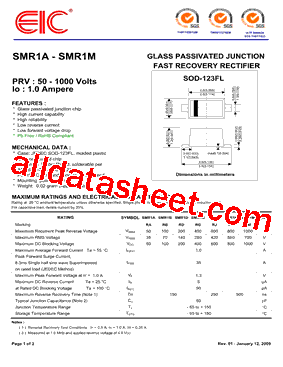 SMR1J型号图片