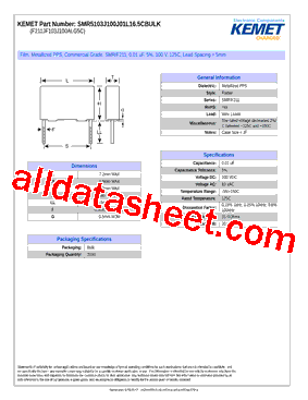 SMR5103J100J01L16.5CBULK型号图片