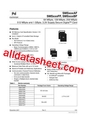 SMS01GAF型号图片