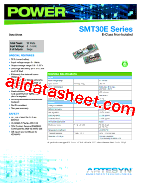 SMT30E-12W3V3-J型号图片