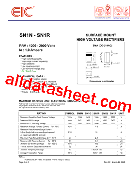 SN1R型号图片