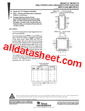 SN54ACT74J型号图片