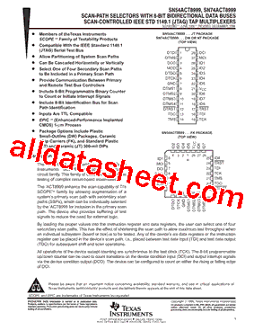SN54ACT8999型号图片
