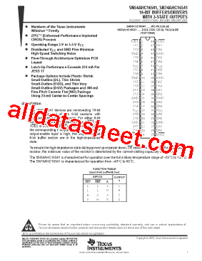 SN54AHC16541WD型号图片