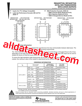 SN54AHCT245_07型号图片