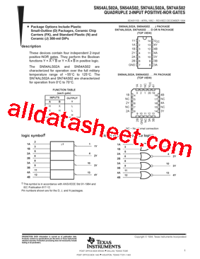 SN54ALS02A_08型号图片