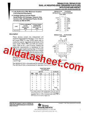 SN54ALS112AFK型号图片