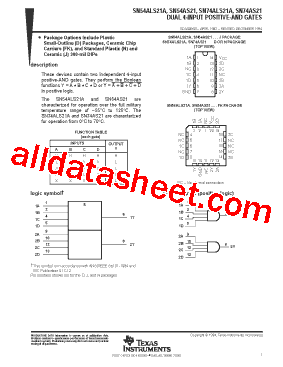 SN54ALS21AFK型号图片