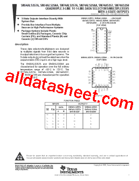 SN54ALS257A型号图片