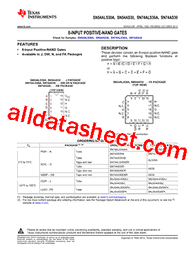 SN54ALS30A_18型号图片