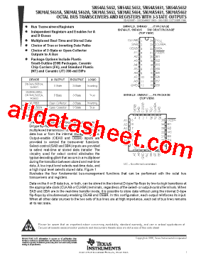 SN54ALS653FK型号图片