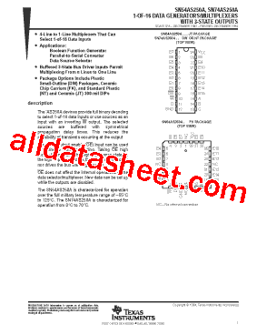 SN54AS250AFK型号图片