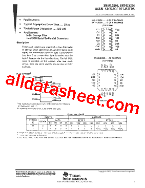 SN54LS396FK型号图片