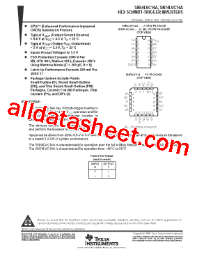 SN54LVC14型号图片