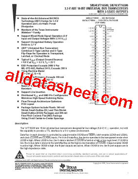 SN54LVT16500WD型号图片