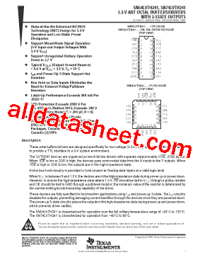 SN54LVTH241J型号图片