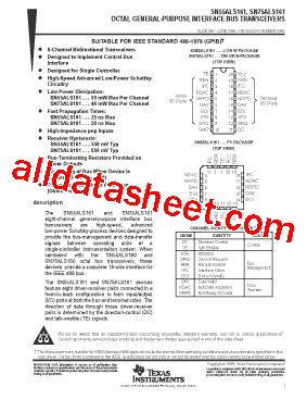 SN55ALS161W型号图片