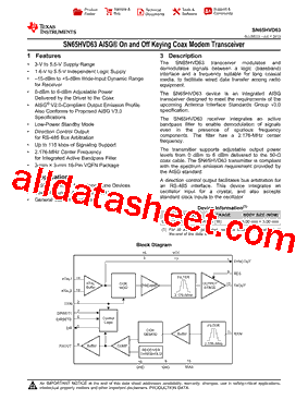 SN65HVD63型号图片