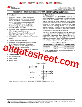 SN65LBC184P型号图片