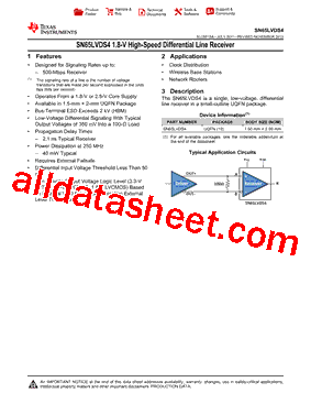 SN65LVDS4_15型号图片