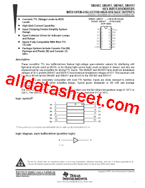 SN7417DR型号图片