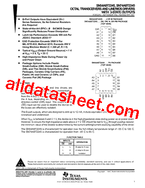SN74ABT2245DBLE型号图片