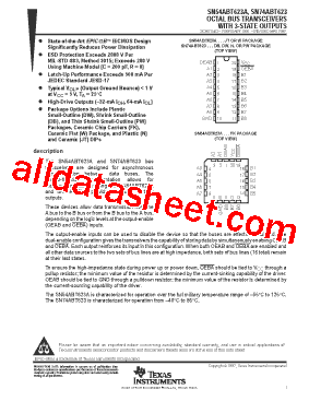 SN74ABT623DBLE型号图片