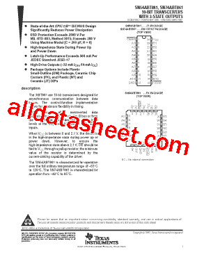 SN74ABT861DW型号图片