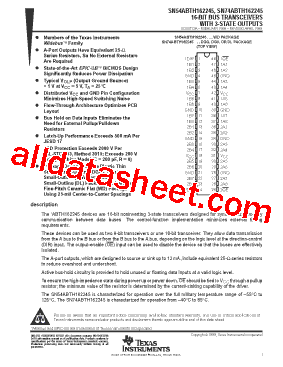 SN74ABTH162245DGGR型号图片