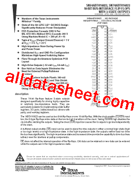 SN74ABTH16823DGG型号图片