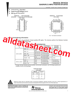 SN74AC32DBRE4型号图片