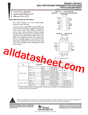 SN74AC74PWG4型号图片