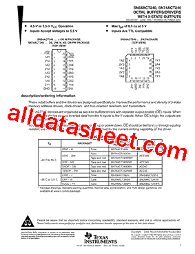 SN74ACT240_101型号图片