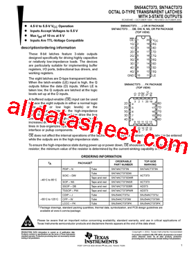 SN74ACT373DWR型号图片